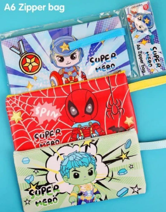 A6 Zipper Organizer Pouch