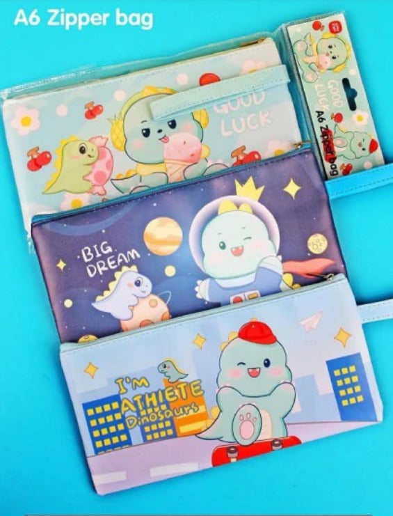 A6 Zipper Organizer Pouch