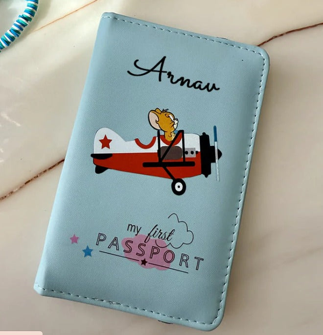 Kids Personalised Passport Covers