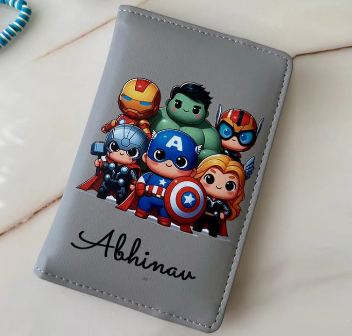 Kids Personalised Passport Covers