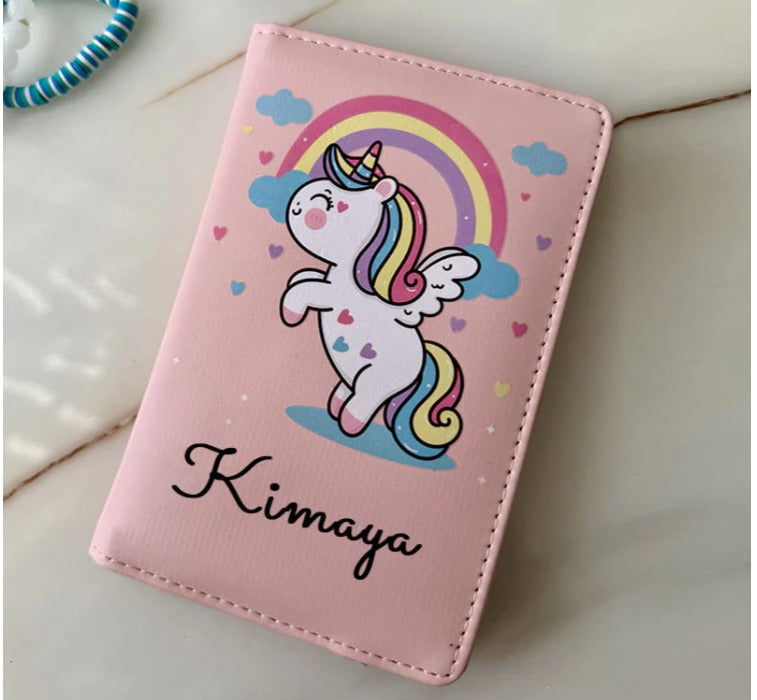 Kids Personalised Passport Covers