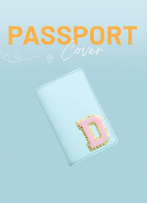 Personalised Initials Passport Covers