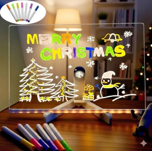 3D Acrylic Writing Board with Pen