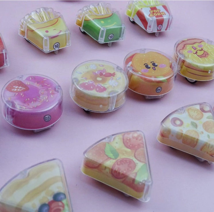 Foodie Pull Back Car