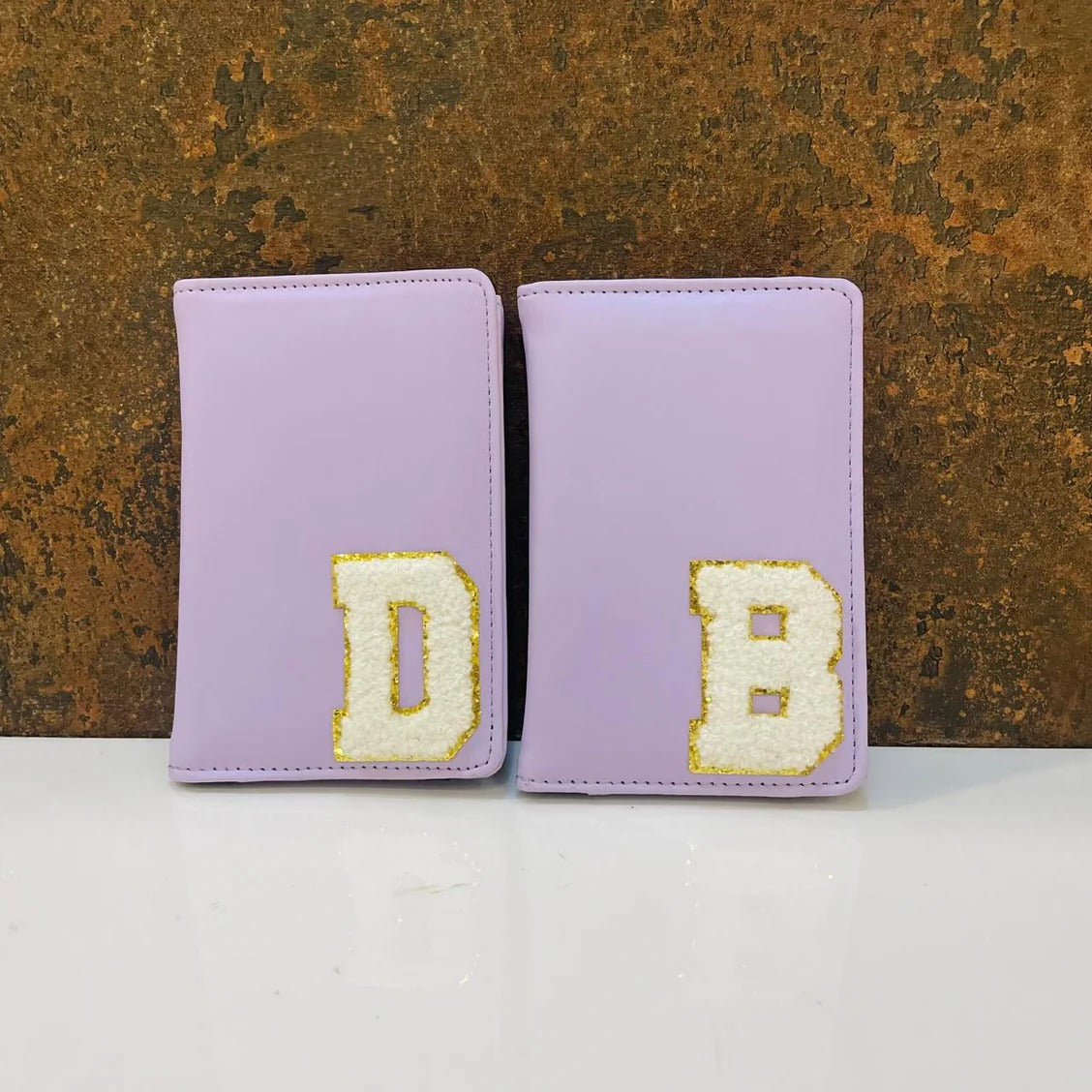 Personalised Initials Passport Covers