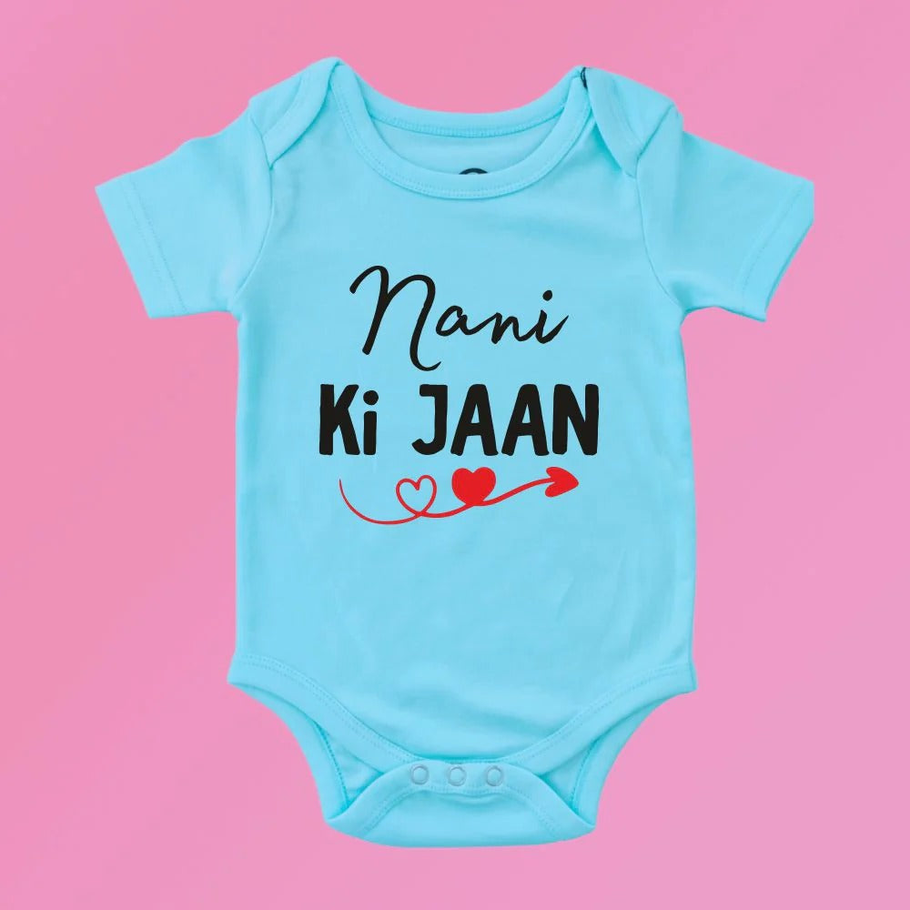 Customized "Ki Jaan" Baby Romper