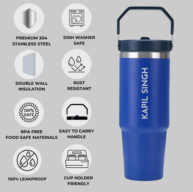 Personalised Luxe Travel Tumbler