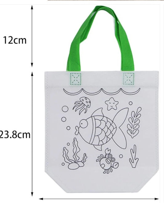 DIY Coloring Bag