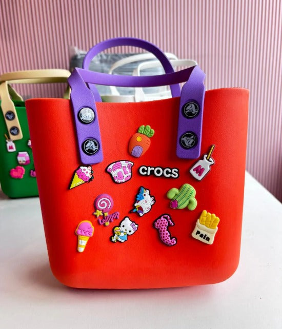 Medium Silicone charms Bag