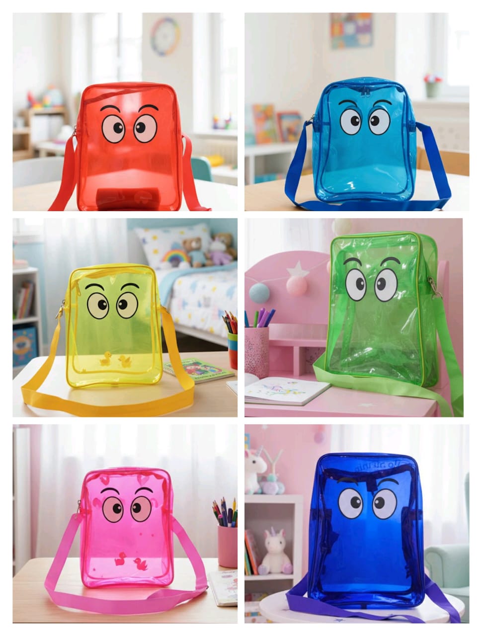 Neon Funky Eye Sling Bag