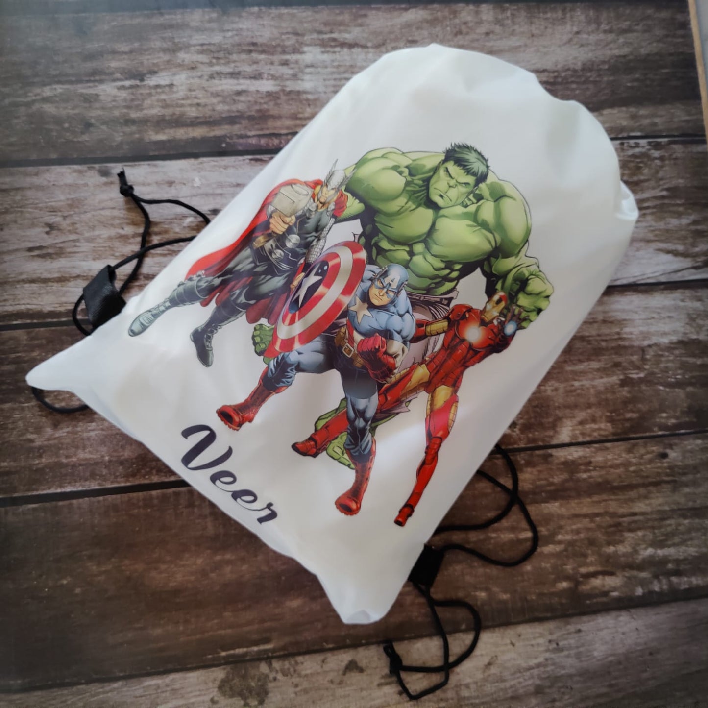 Kids Customized Drawstring Bags