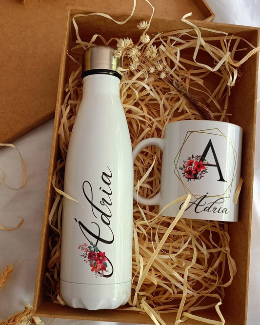 Personalized Bottle & Mug Combo ✨