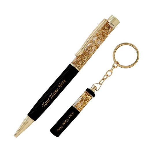 Personalized Pen & Keychain Gift Set ✨