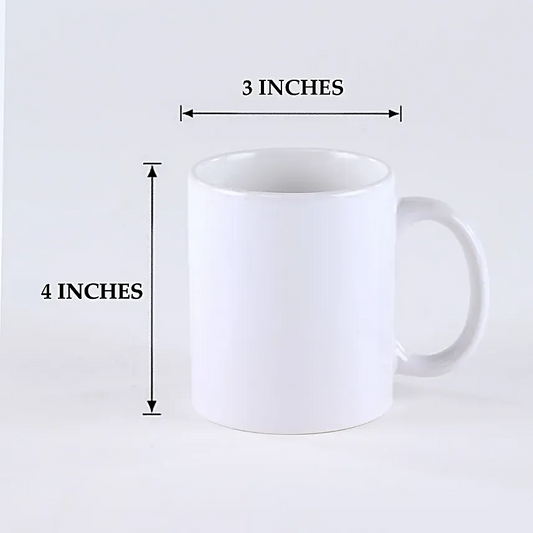 Tere Jaisa Yaar Kahaan Printed White Mug