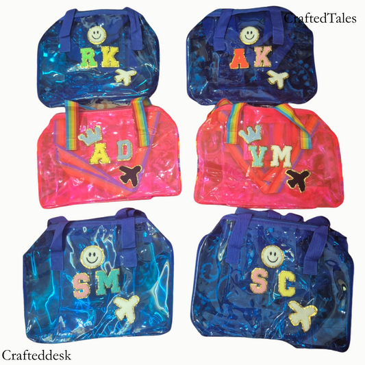 Personalised Duffle Bag with Initials