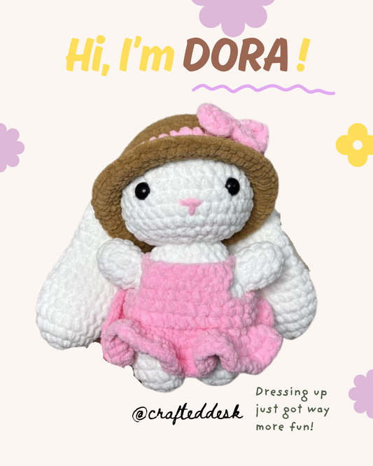 Dora - Crochet Bunny