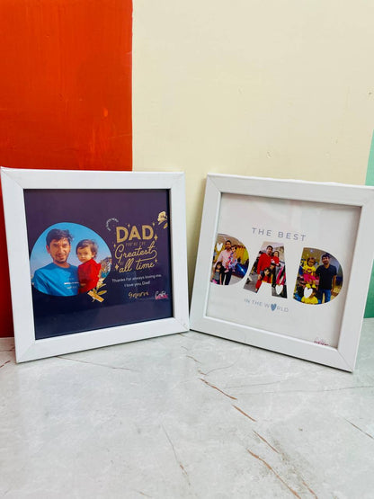 Personalise A5 size frame.