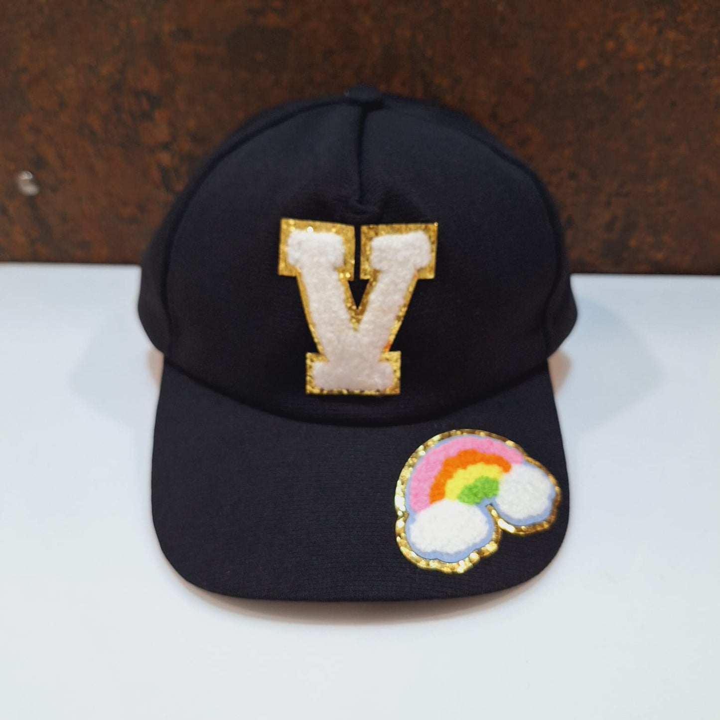 Personalised Initial Cap with Motif