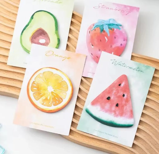 Fruity Sticky Notes( Pack of 4)