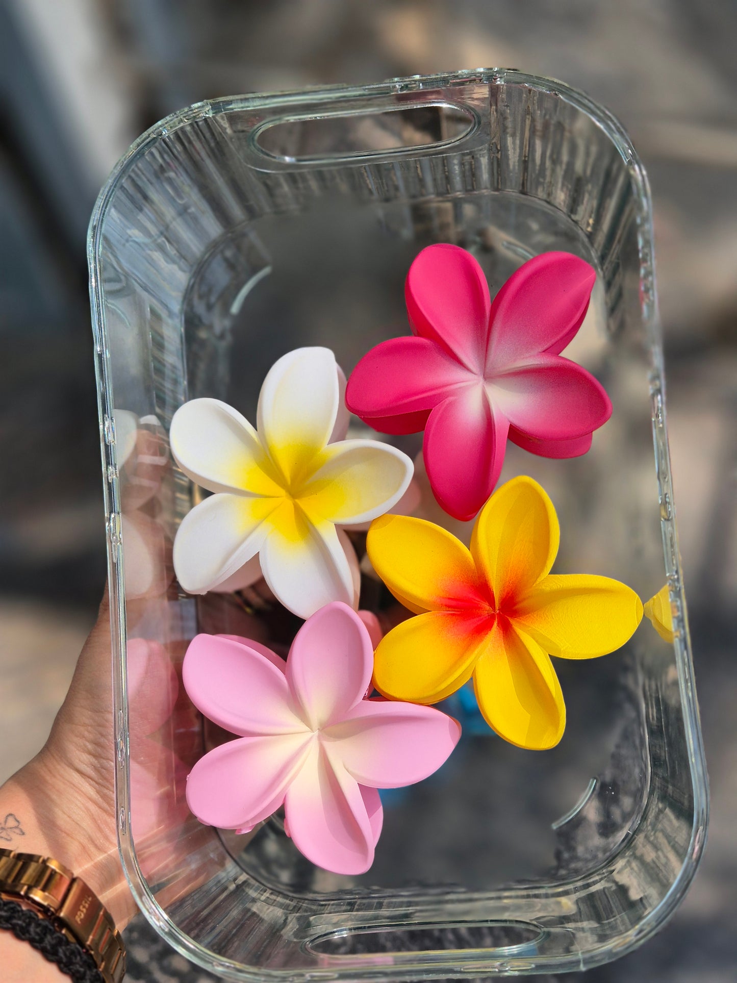Pinteresty Flower Hair Claws