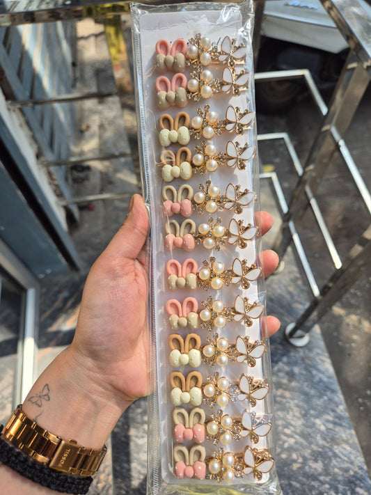 Pastel Pearl Hairclip (Set of 2)