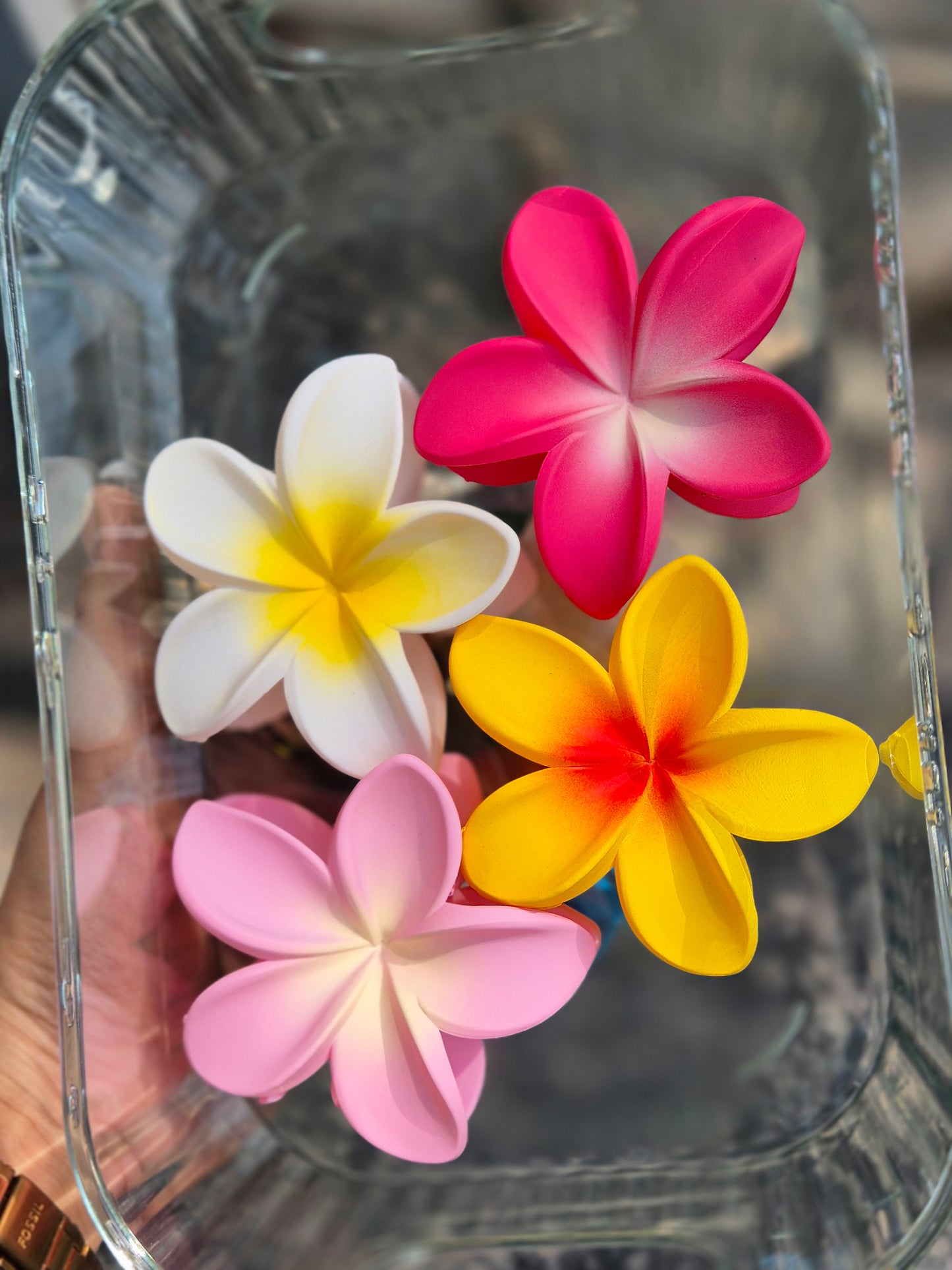 Pinteresty Flower Hair Claws
