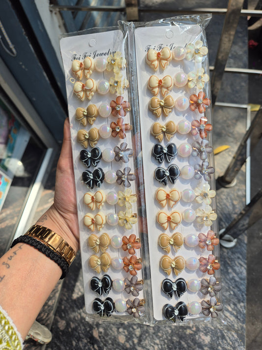 Princess Pearl HairClips (pair)