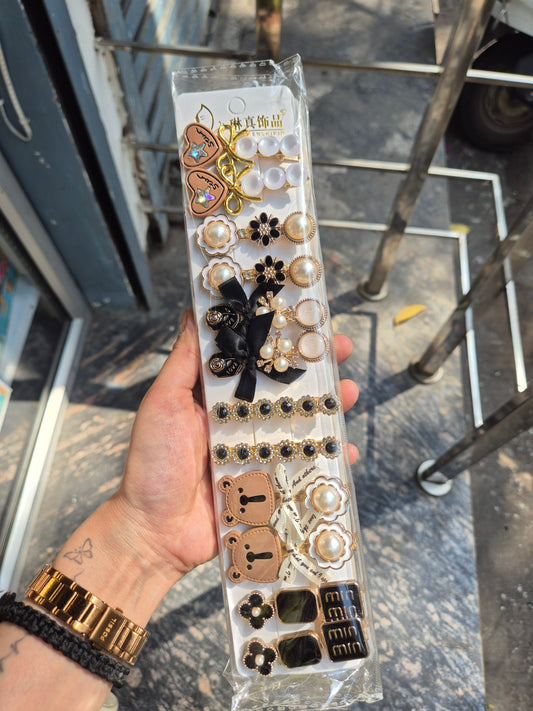 Royal Pearl Hair Clip set