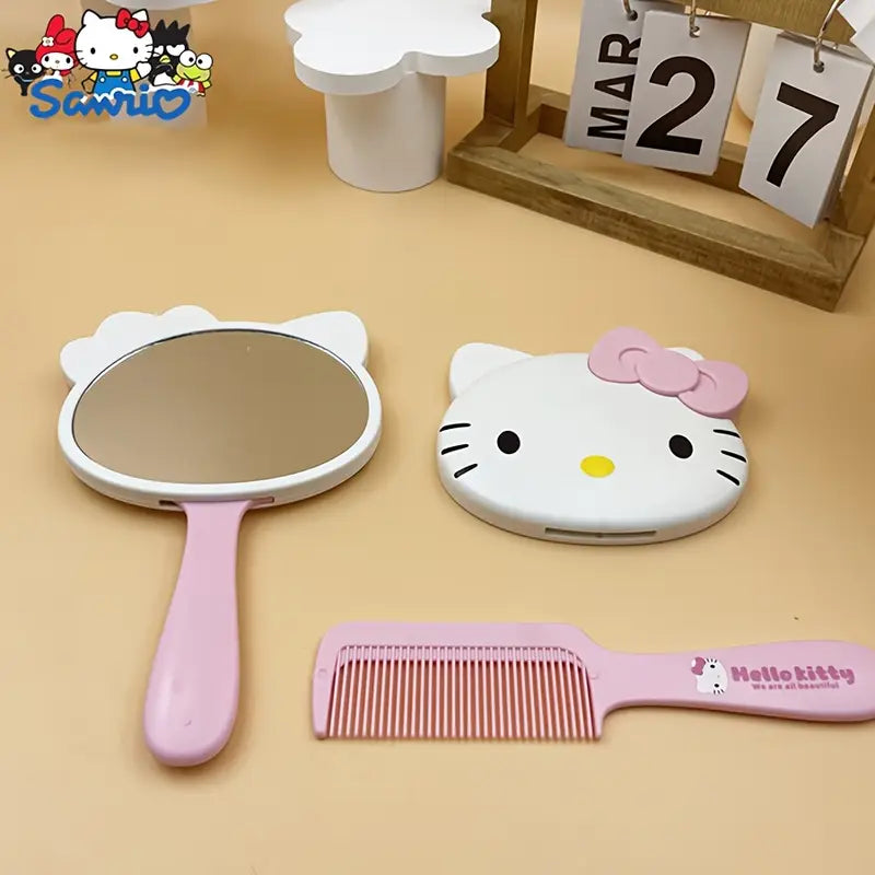 Hello Kitty Mirror & Comb Set