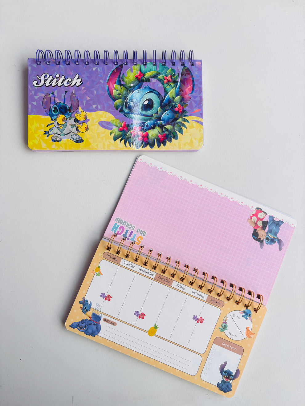 Spiral Bound Weekly Planner